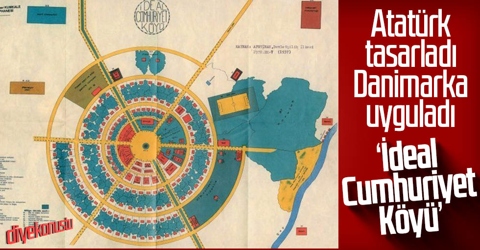 Atatürk tasarladı Danimarka uyguladı... İşte Cumhuriyet Köyü projesi